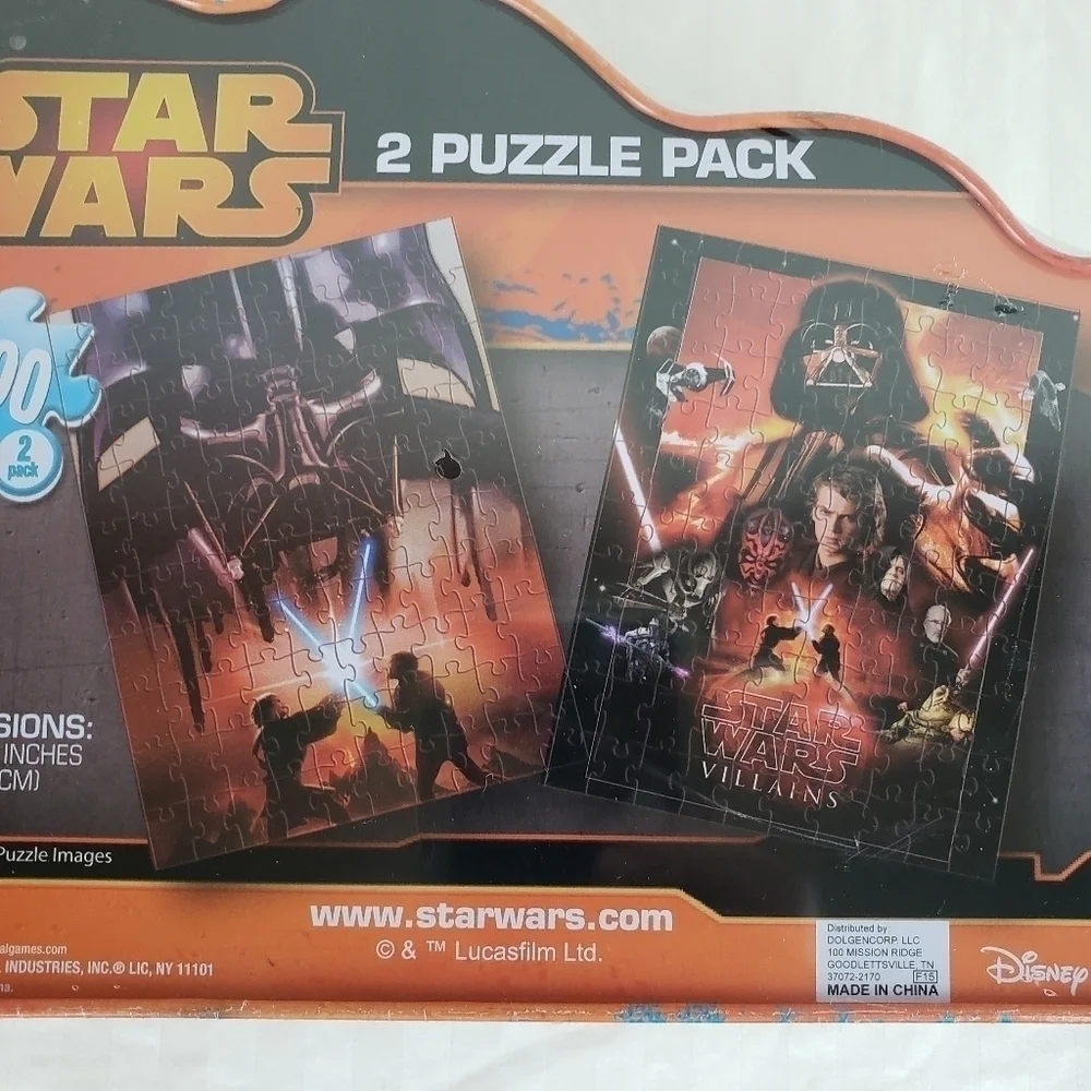 Star Wars Villains 2 Puzzle Pack